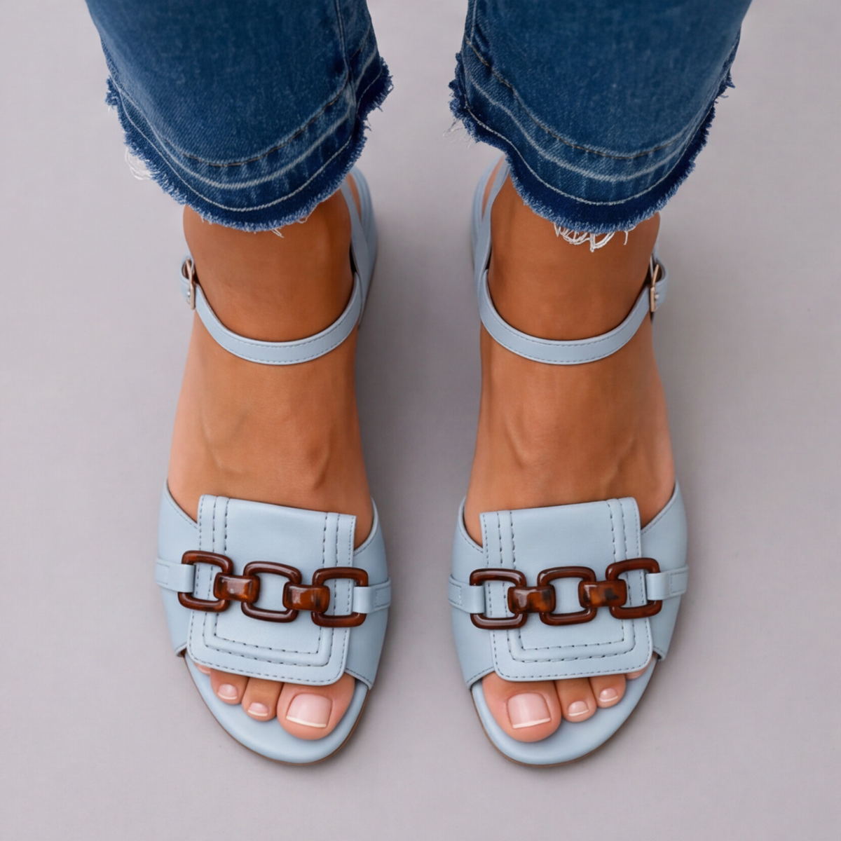 ALMA | Elegante Sandalen mit Blockabsatz