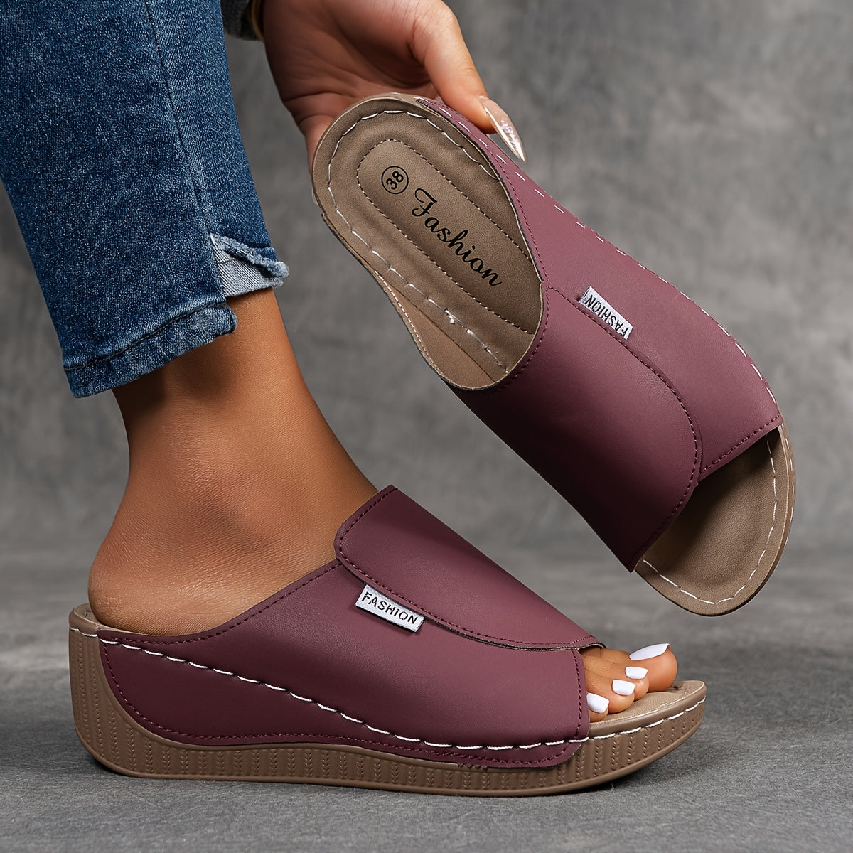 India Komfort-Sandalen mit Fußgewölbestütze