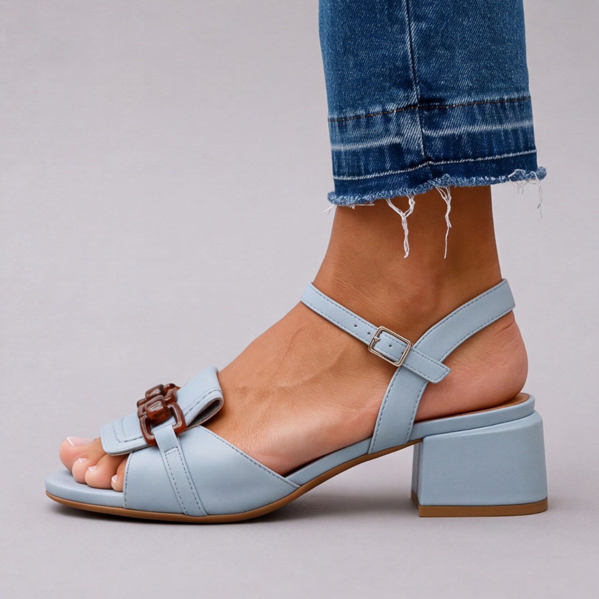 ALMA | Elegante Sandalen mit Blockabsatz