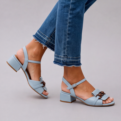 ALMA | Elegante Sandalen mit Blockabsatz