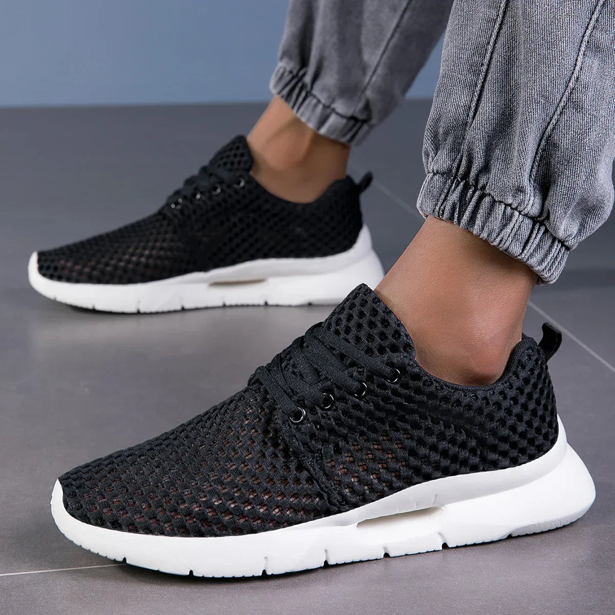 Lennard™ | Atmungsaktive Sommer-Sneaker zum Reinschlüpfen