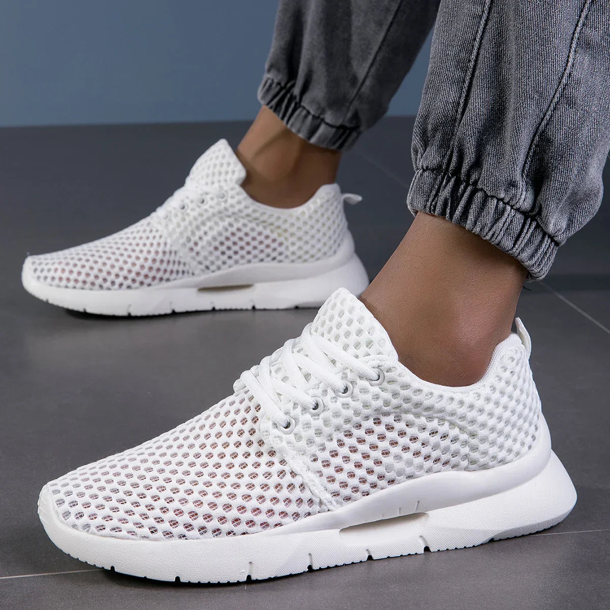 Lennard™ | Atmungsaktive Sommer-Sneaker zum Reinschlüpfen
