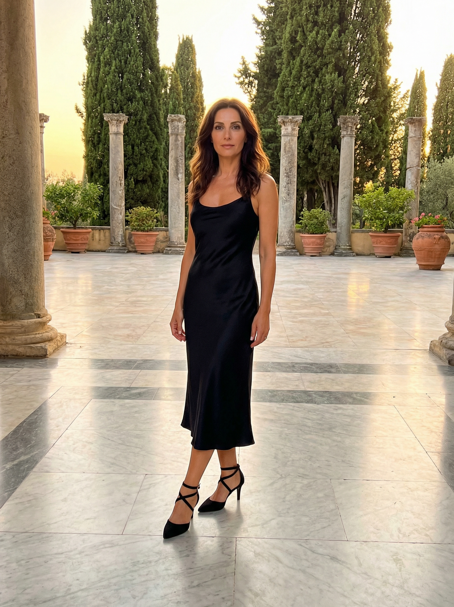 Donna Classica – Klassische Pumps mit verstellbarem Riemchen