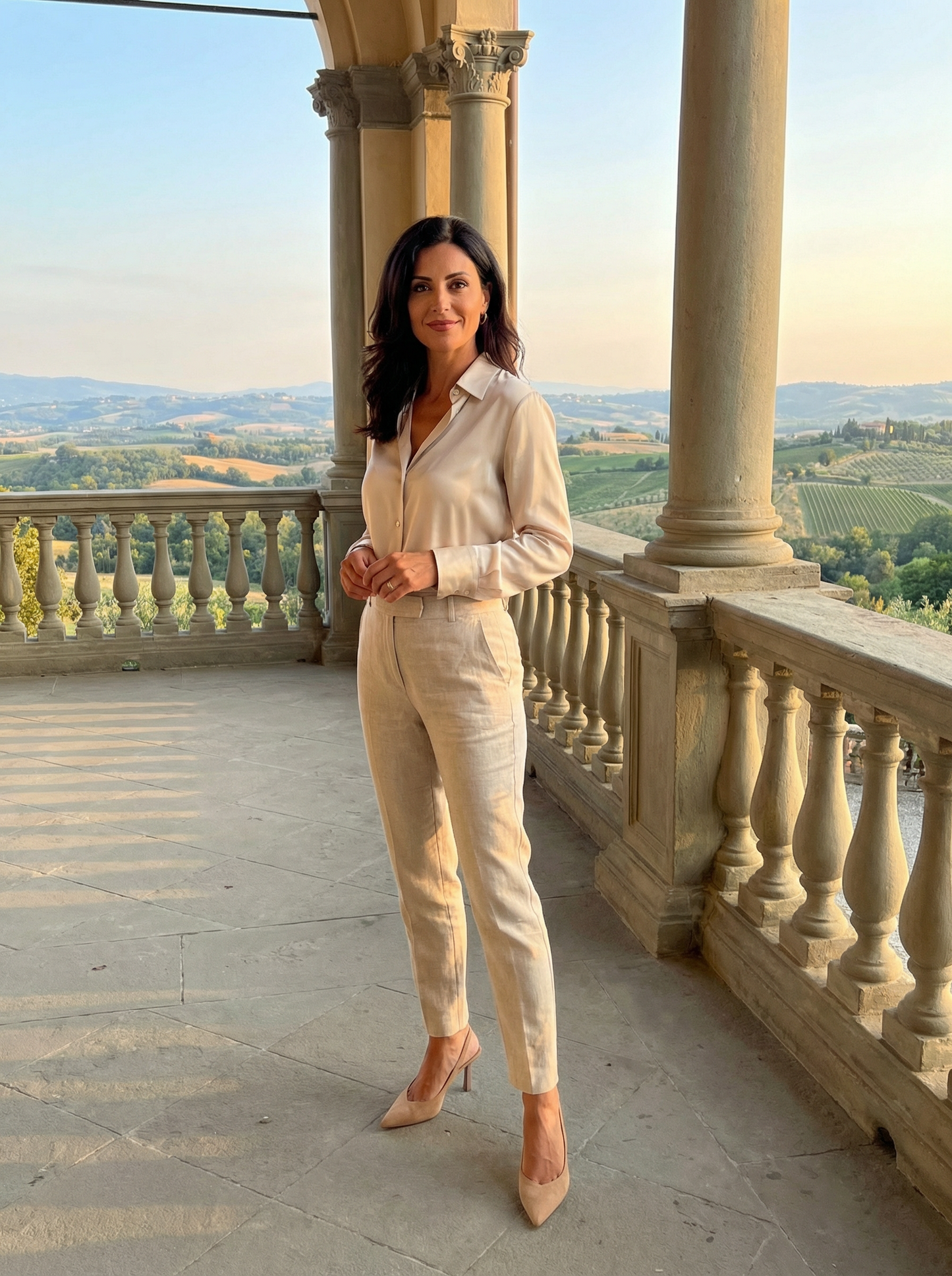 Essenziale Nude – Slingback für den Alltag