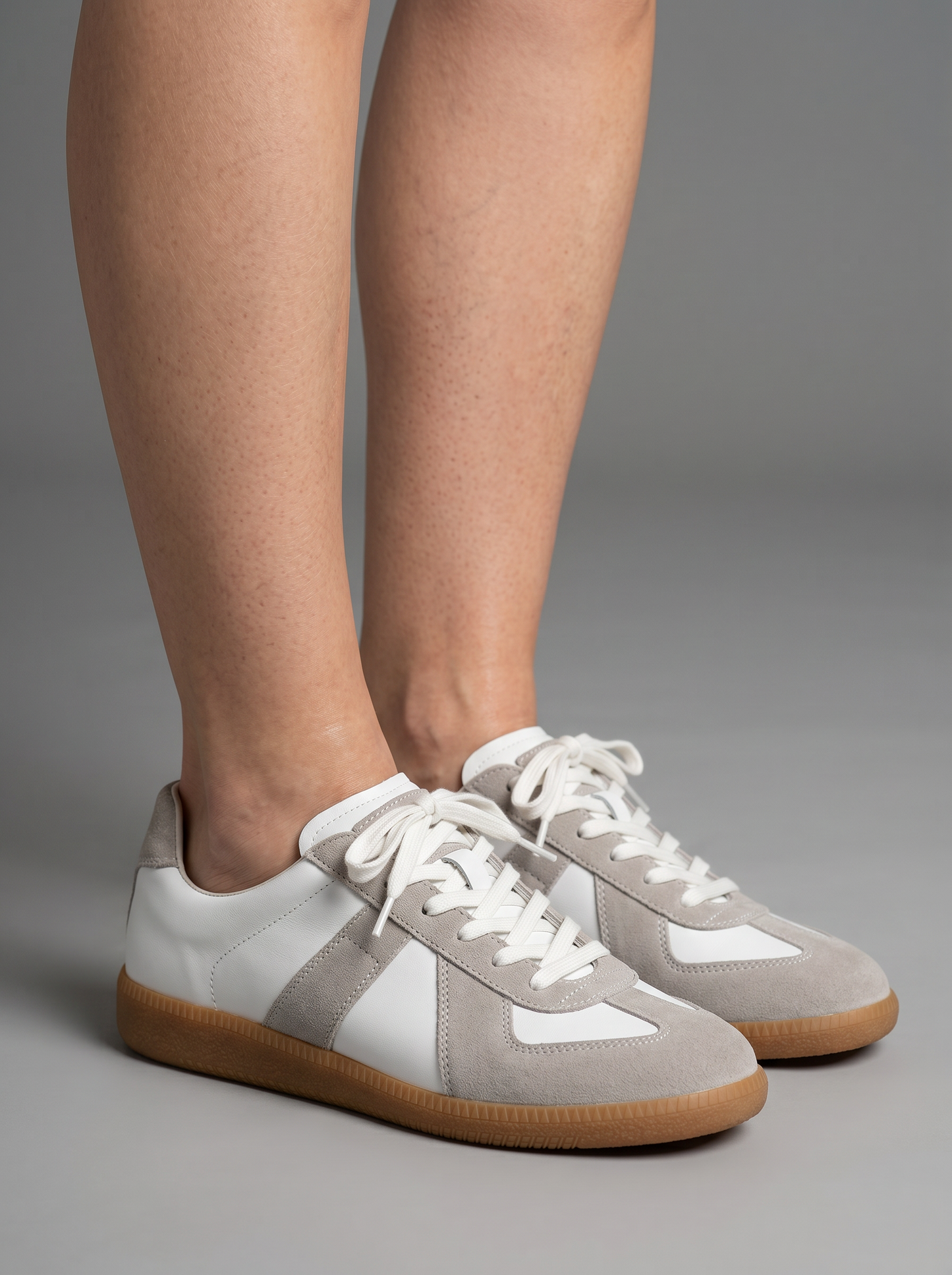 VitaFeet Alltag – sportlicher Lederschneaker mit weicher Flachsohle